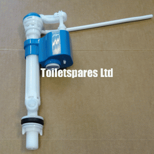 Bottom entry inlet valve with 1/2'' tap feed