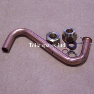 S' Shaped Copper Pipe