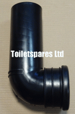 Geberit Duofix frame Soil pipe Elbow 90mm