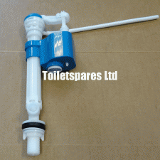 Bottom entry inlet valve with 1/2'' tap feed