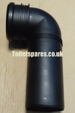 Grohe 90mm Elbow Soil Pipe Connector