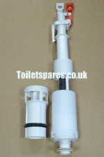 Tall slim cistern Flush valve