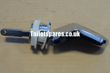 Twyfords short paddle lever