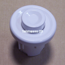 White Raised Palm Push Button (802301)