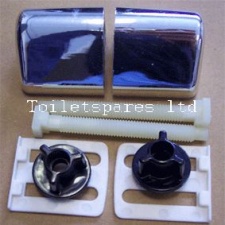 CHROME Coloured Celmac DPP Hinges