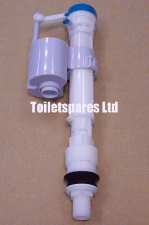 Demountable 1/2'' bottom entry inlet valve.