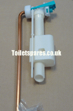 Galassia inlet valve with Copper tube 3/8